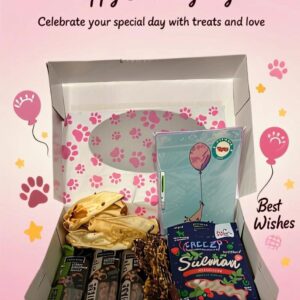 Woof-verjaardagsbox: Het Ultieme Snackfeest voor Jouw Hond!